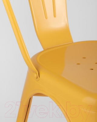 Стул Stool Group Tolix / YD-H440B LG-06 (желтый глянцевый)