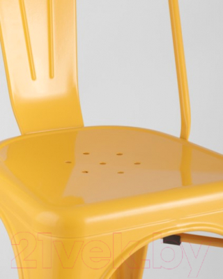Стул Stool Group Tolix / YD-H440B LG-06 (желтый глянцевый)