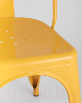 Стул Stool Group Tolix / YD-H440B LG-06 (желтый глянцевый)