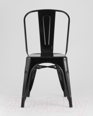 Стул Stool Group Tolix / YD-H440B LG-01 (черный глянцевый)