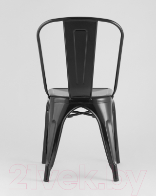 Стул Stool Group Tolix / YD-H440B LG-01 (черный глянцевый)