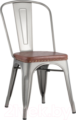 Стул Stool Group Tolix Soft / LF818C Grey 7083/PU7002 - фото