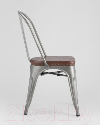 Стул Stool Group Tolix Soft / LF818C Grey 7083/PU7002