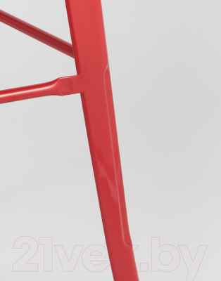 Табурет барный Stool Group Tolix / YD-H765 LG-03 (красный глянцевый)
