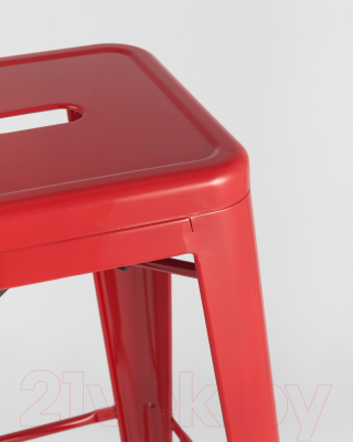 Табурет барный Stool Group Tolix / YD-H765 LG-03 (красный глянцевый)