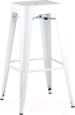 Табурет барный Stool Group Tolix / YD-H765 LG-02 (белый глянцевый) - фото