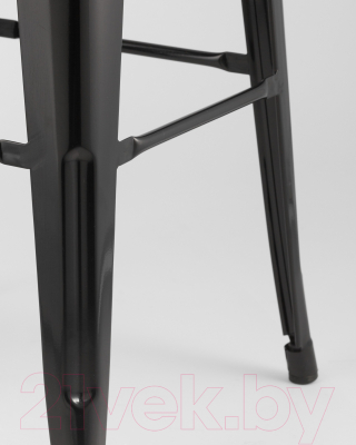 Табурет барный Stool Group Tolix / YD-H765 LG-01 (черный глянцевый)
