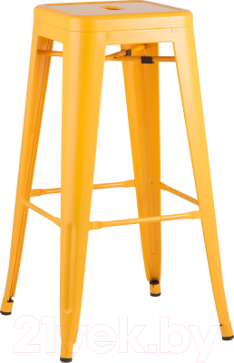 Табурет барный Stool Group Tolix / YD-H765 LG-06 (желтый глянцевый) - фото