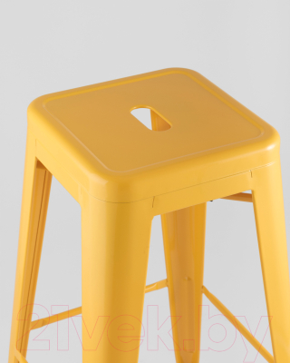 Табурет барный Stool Group Tolix / YD-H765 LG-06 (желтый глянцевый)