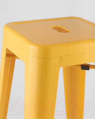 Табурет барный Stool Group Tolix / YD-H765 LG-06 (желтый глянцевый)