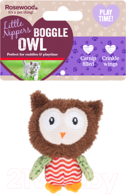 Игрушка для кошек Rosewood Испуганная Сова / 39051/RW