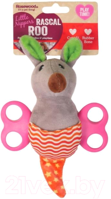 Игрушка для собак Rosewood Кенгуру с косточкой / 39043/RW