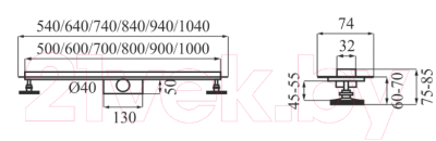 Трап для душа Calani CAL-G0020