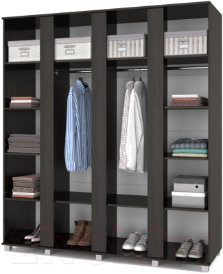 Шкаф Modern Пандора П42 (венге/млечный дуб)