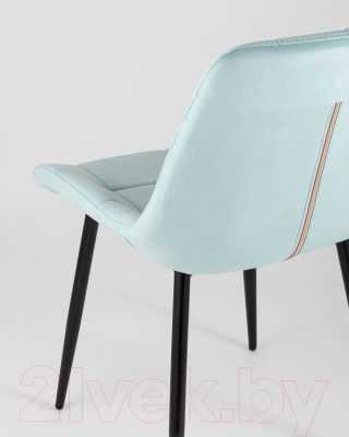 Стул Stool Group Флекс / AV 405-N20-08 (велюр светло-голубой)