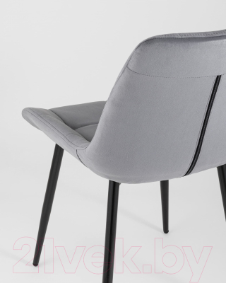 Стул Stool Group Флекс / AV 405-N25-08 (велюр серый)