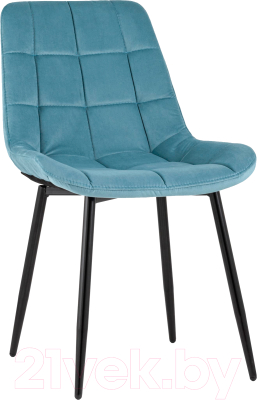 Стул Stool Group Флекс / AV 405-N22-08 (велюр пыльно-голубой) - фото