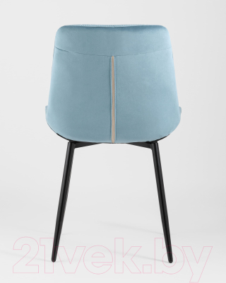 Стул Stool Group Флекс / AV 405-N22-08 (велюр пыльно-голубой)