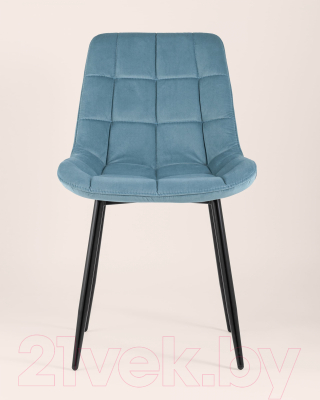 Стул Stool Group Флекс / AV 405-N22-08 (велюр пыльно-голубой)