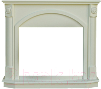 Портал для камина Смолком Lagos FS25-X (белый/ваниль) - фото