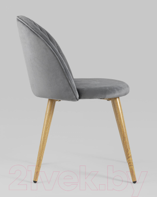 Стул Stool Group Лион Страйпс / DC-69030G HLR-21 (велюр серый)