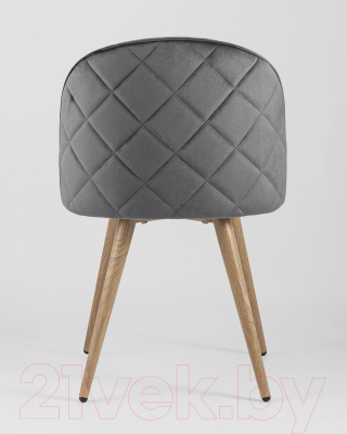 Стул Stool Group Лион New / DC-69030A HLR-21 (велюр с ромбами/серый)