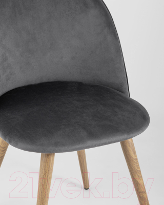 Стул Stool Group Лион New / DC-69030A HLR-21 (велюр с ромбами/серый)