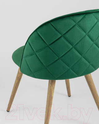 Стул Stool Group Лион / DC-69030A HLR-56 (велюр с ромбами/зеленый)