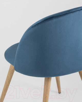 Стул Stool Group Лион New / DC-69030 HLR-63 (велюр голубой)