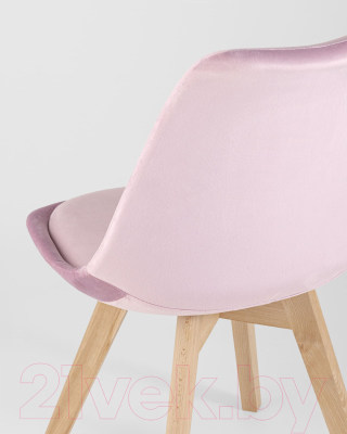 Стул Stool Group Frankfurt / Y863 (велюр розовый)
