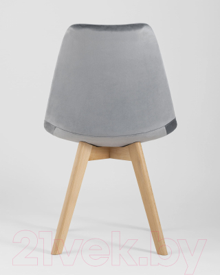 Стул Stool Group Frankfurt / Y863 (велюр серый)