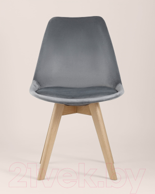 Стул Stool Group Frankfurt / Y863 (велюр серый)