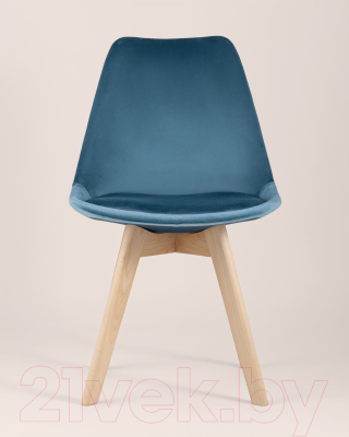 Стул Stool Group Frankfurt / Y863 (велюр синий)
