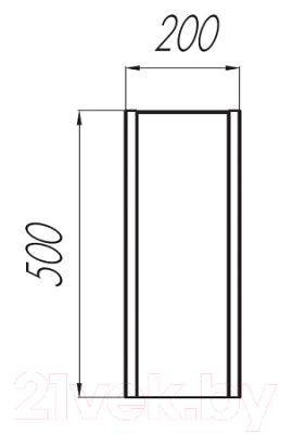 Тумба для ванной Акватон Брук 40
