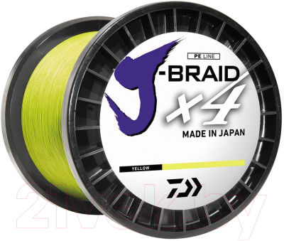 Леска плетеная Daiwa J-Braid X4 0.07мм 135м / 12740-007