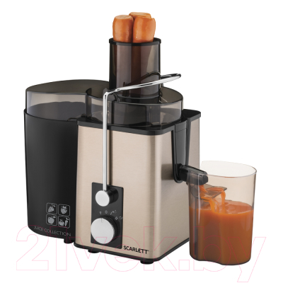 Соковыжималка электрическая Scarlett SC-JE50S57 (коричневый)