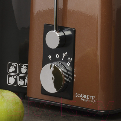 Соковыжималка электрическая Scarlett SC-JE50S57 (коричневый)