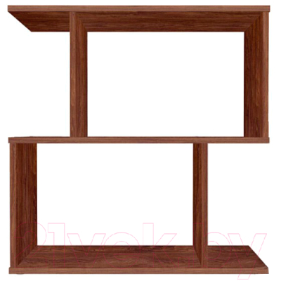 Стеллаж Polini Kids Home Smart Фигурный 2 секции / 0002270.76 (винтаж)