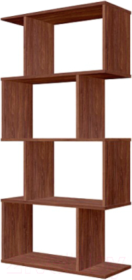 Стеллаж Polini Kids Home Smart Фигурный 4 секции / 0002273.76 (винтаж) - фото