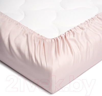 Простыня для малышей Perina На резинке Розовый / ПР-120х60.7