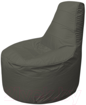 Бескаркасное кресло Flagman Трон Т1.1-23 (темно-серый) - фото