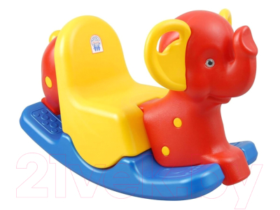 Качалка детская Pilsan Слон Happy Elephant / 06165 - фото