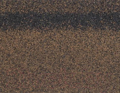 Черепица коньково-карнизная Технониколь Коричневый микс - фото