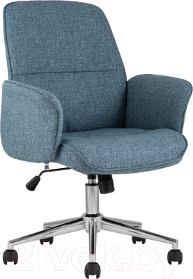 Кресло офисное Stool Group Simona Thomasina (голубой) - фото