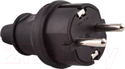 Вилка штепсельная Electraline 55028 - фото