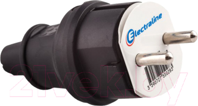 Вилка штепсельная Electraline 55028