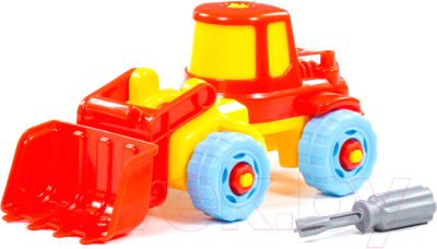 Конструктор Полесье Погрузчик / 77103