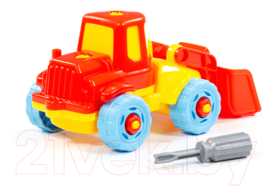 Конструктор Полесье Погрузчик / 77103