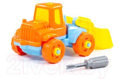 Конструктор Полесье Погрузчик / 77103