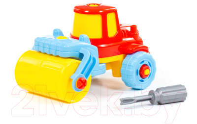 Конструктор Полесье Дорожный каток / 77776